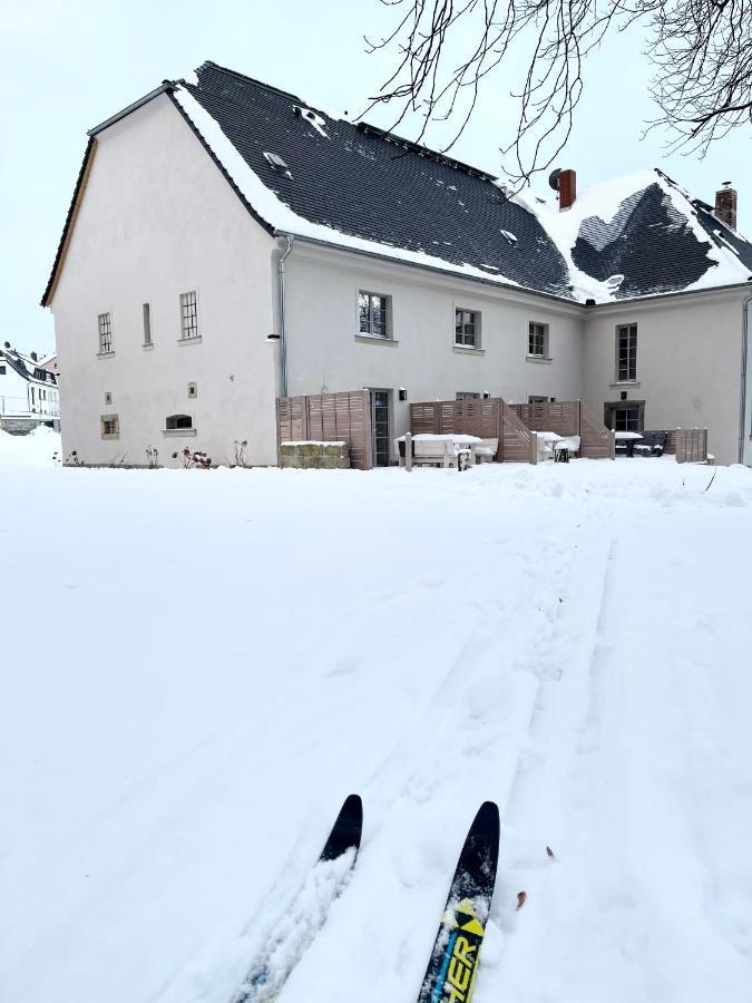 Farmhouse Eckartsberg Im Zittauer Gebirge - Gemuetliche Und Moderne Ferienwohnungen Mit Terrasse Exteriér fotografie