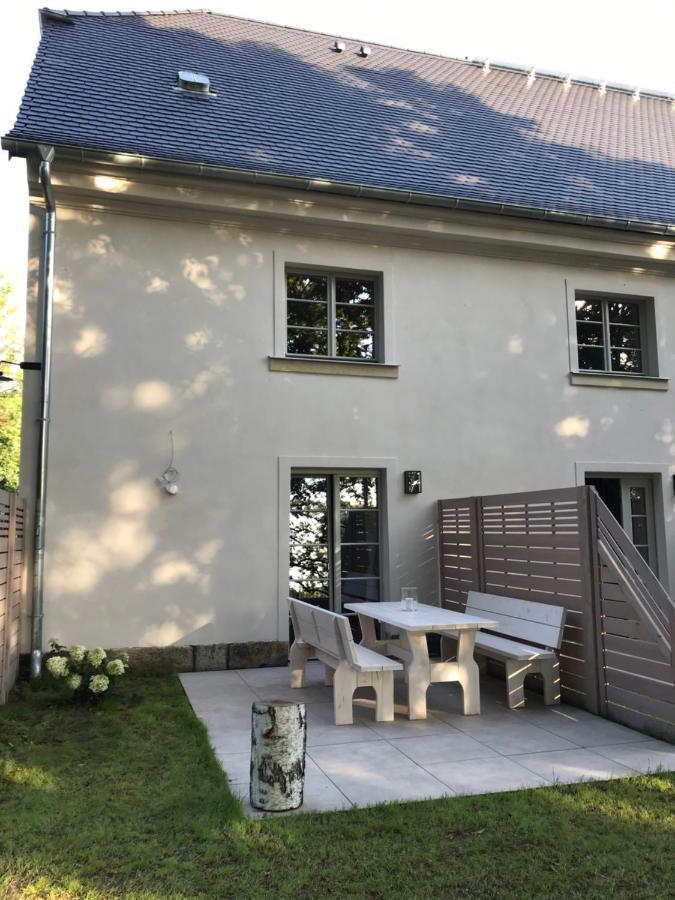Farmhouse Eckartsberg Im Zittauer Gebirge - Gemuetliche Und Moderne Ferienwohnungen Mit Terrasse Exteriér fotografie